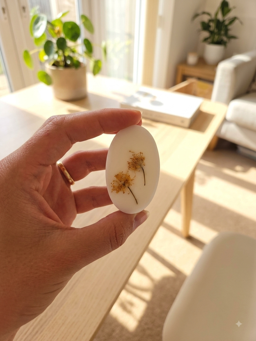 Linden Blossom Wax Melts with Dried Linden Flowers