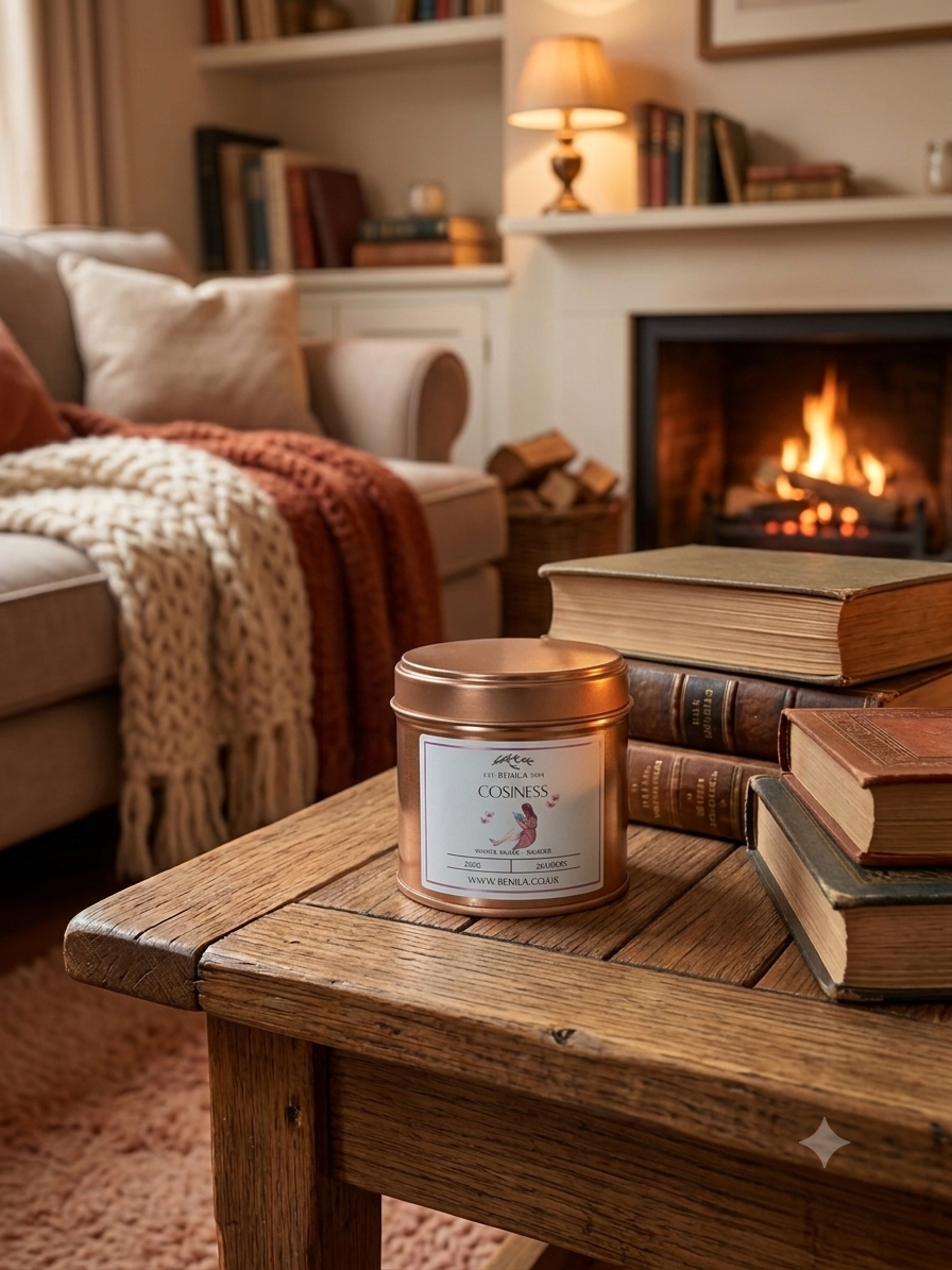 'Cosiness' Coconut & Rapeseed Wax Candle